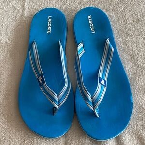 VINTAGE Lacoste Vibrant Blue Sandals